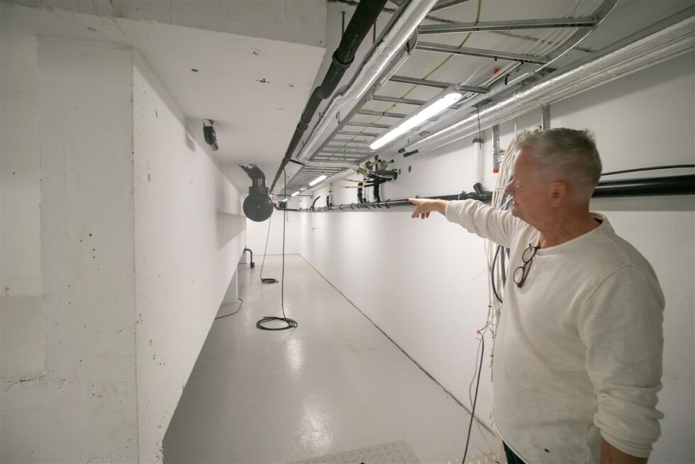 Her trengte vannmassene inn i januar 2024 nå er det meste av utstyr her byttet ut og snart klart til bruk, opplyser Erik Jakobsen i Nærøysund kommune.
 Foto: Nærøysund kommune