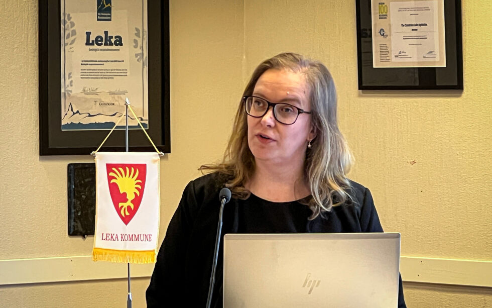 Kommunedirektør Camilla Vågan mener kommunen ikke har kapasitet til å ta imot flyktninger i år.
 Foto: Knut Sandersen