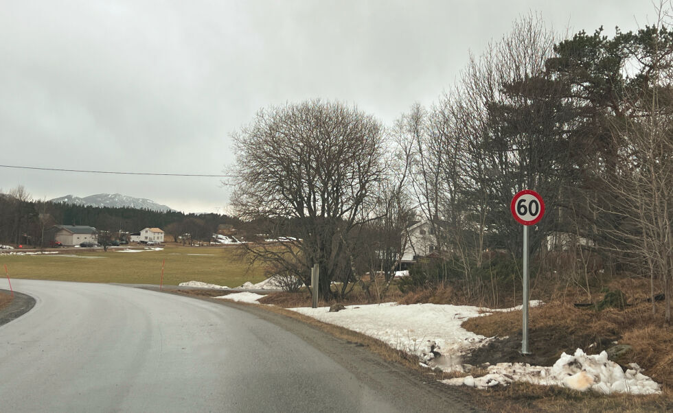 Det ble avholdt fartskontroll i en 60-sone langs Abelværvegen tirsdag kveld.