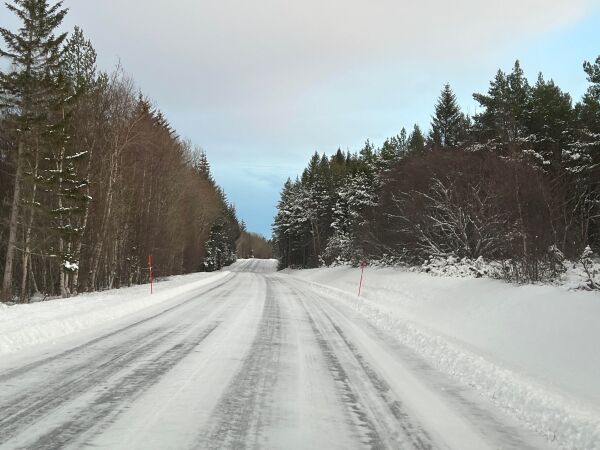 Kan bli vanskelige kjøreforhold