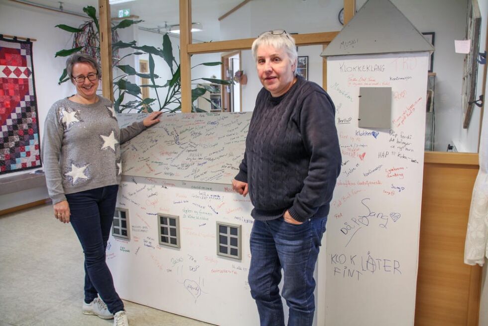 Kirkeverge Britt Tove Edvardsen og prest Brit Karin Theimann i Nærøysund menighet forholder seg til litt andre regler enn i Bindal.
 Foto: Arkivfoto