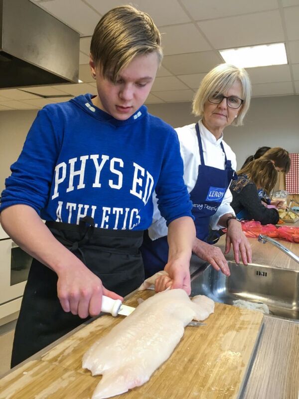 Positive matopplevelser for de unge