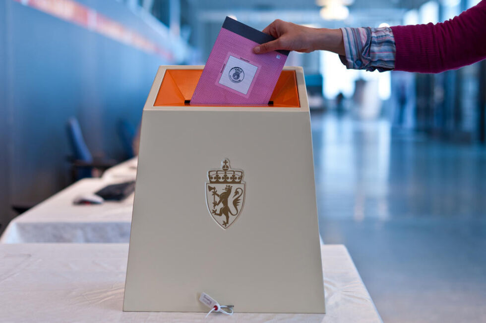 Administrasjonen i Nærøysund kommune ønsker å redusere valglokalene fra tolv til sju innfor valget neste år.
 Foto: valg.no