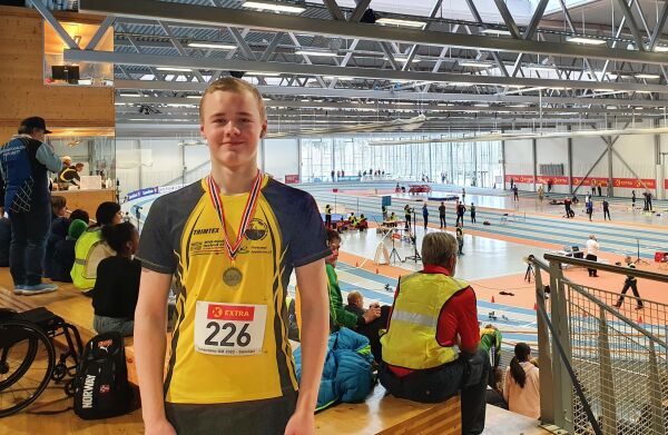 William "perset" to ganger og fikk bronsje