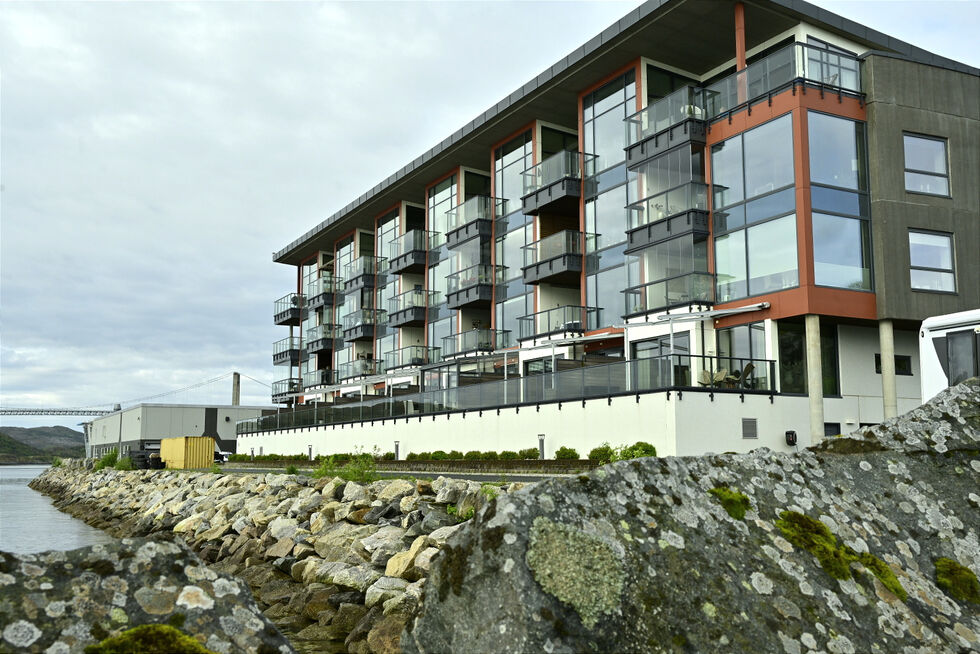 Sjøkanten Rørvik, borettslag.
 Foto: Synnøve Hanssen