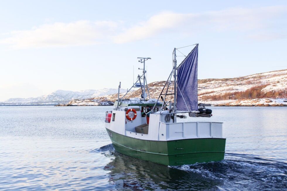 Lekamøy» på tur heim til Leka.