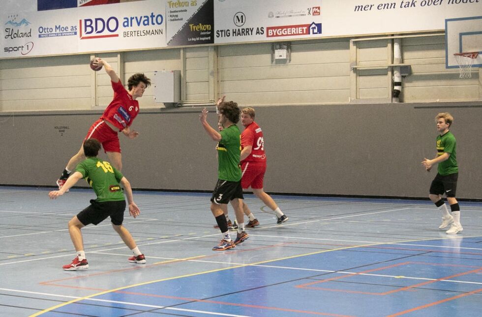 Mathias Langli var suveren for Rørvik i kampen mot Ørland.
 Arkivfoto