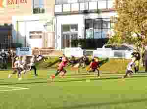 Barna koste seg på fotballcup