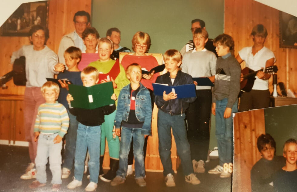 Fra aktivitet i tidligere tider.
 Foto: Privat