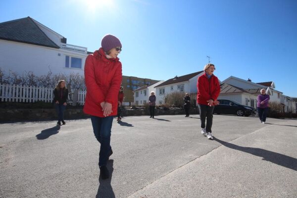 Danseglede i vårsola