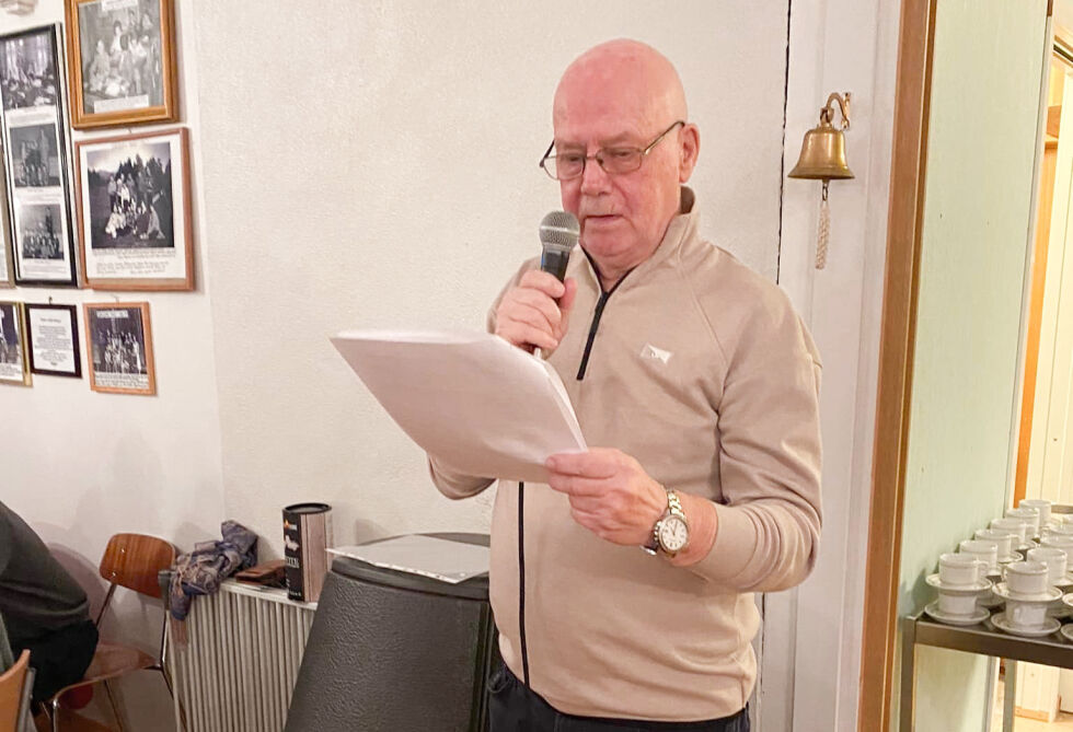 Steinar Vikestad hadde sin første Bindalsquiz klar i forrige uke.
 Foto: Bindal frivilligsentral