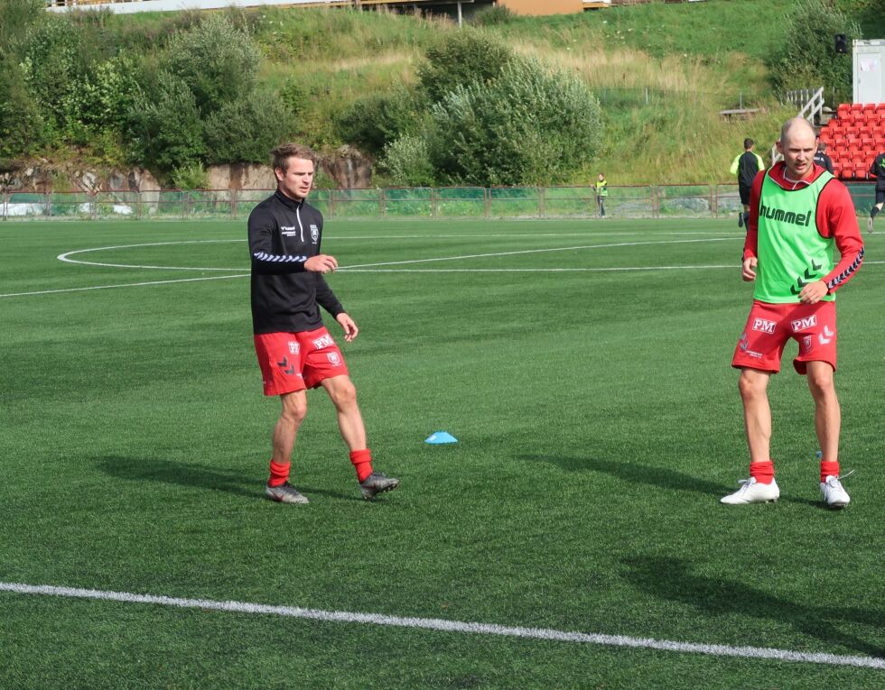 Andreas Skeie med to mål, men Erik Skeie hadde et lite innhopp.
 Foto: Johan Olav Finseth