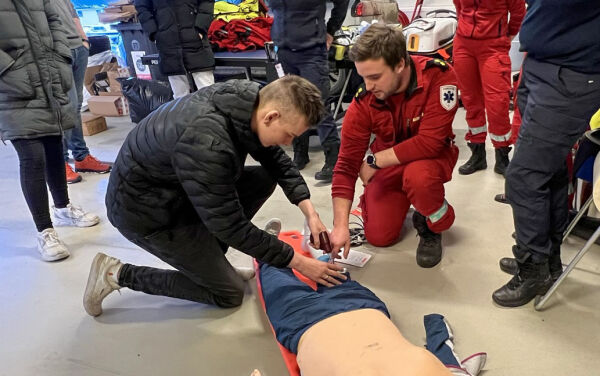 Endelig fikk Olav takket sine redningsmenn