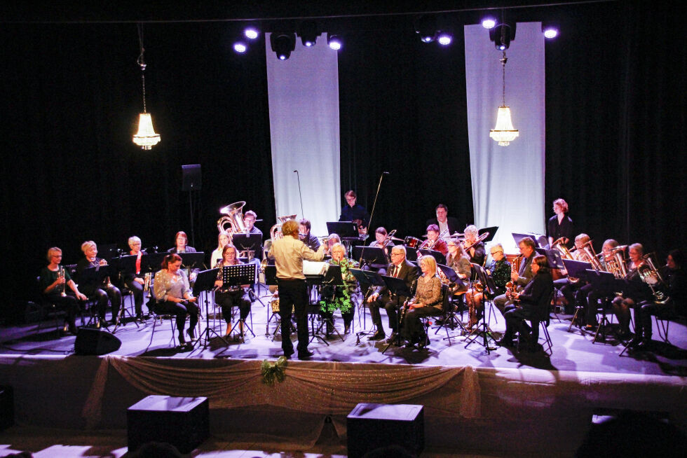 Kolvereid hornmusikklag holder nyttårskonsert i kulturhuset neste uke.
 Foto: Lillian Lyngstad (arkiv)