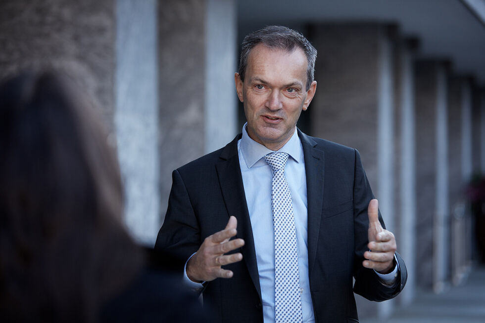Folketrygdfondets administrerende direktør Kjetil Houg.
 Foto: Jarle Nyttingnes
