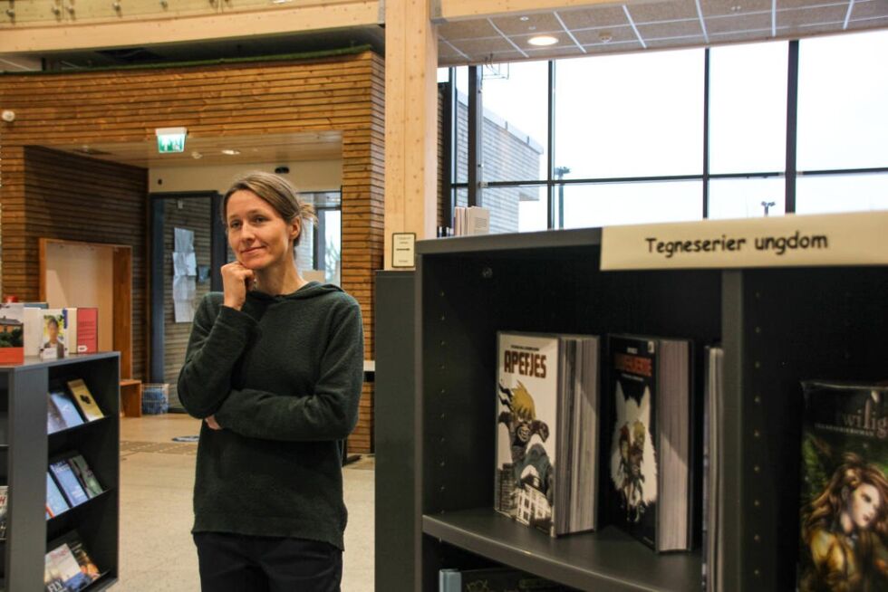 - Vi er en viktig kulturinstutisjon i kommunen og derfor har vi også spennende planer fremover, sier Marit Livik ved bblioteket på Kolvereid. Nylig arrangerte de