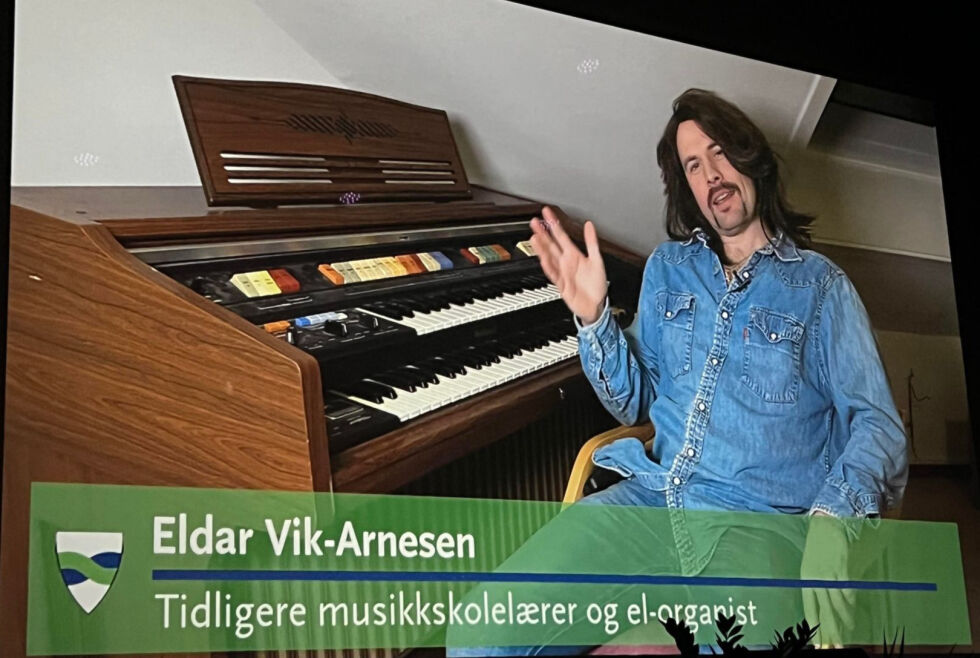 Einar Overrein spilte blant annet rollen som el-organist Eldar Vik-Arnesen
 Foto: Lillian Lyngstad