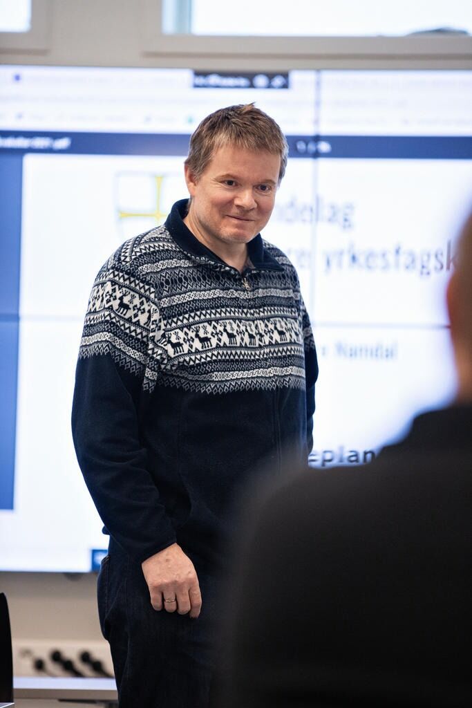 Kåre Kvaløy, avdelingsleder ved THYF avdeling Ytre Namdal.
 Foto: Geir Vidar Nubdal/LYKT foto & film