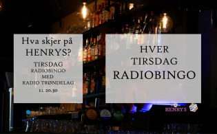 RADIOBINGO PÅ HENRYS