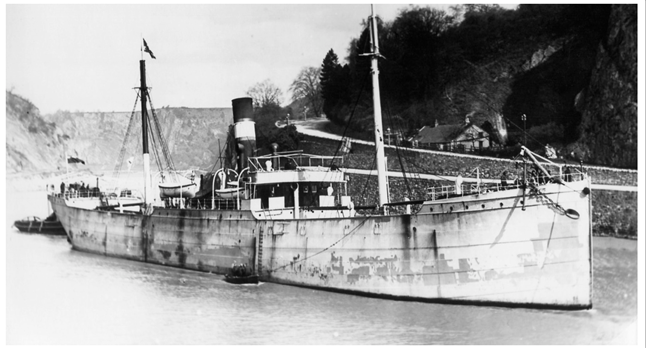 SS «Zephyrus» bygd på samme verft, samme år som «Zurich». «Zephyrus» er noe større enn «Zurich», men etter alt å dømme 
var de to skipene ganske like. (teesbuiltships.co.uk)
 Foto: ukjent