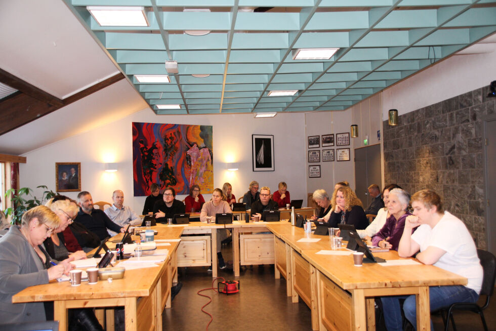 Bindal kommunestyre møtes i dag for blant annet å behandle sak om restaurering av rådhuset på Terråk.
 Foto: Hild Dagslott