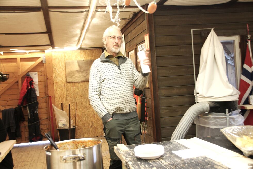 Bindal kystlag, her ved Svein Kolsvik, er blant de som har søkt om kulturmidler fra kommunen.
 Foto: Hild Dagslott