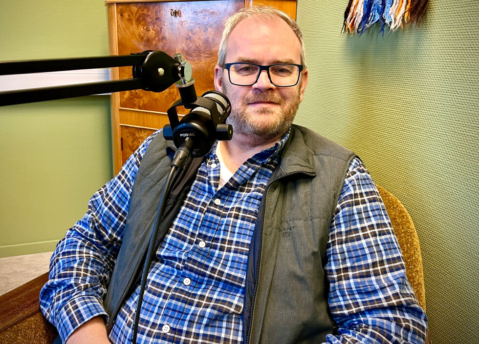 Lars Fredrik Mørch er daglig leder i Namdalskysten Næringsforening.
 Foto: Jon Audun Haukø