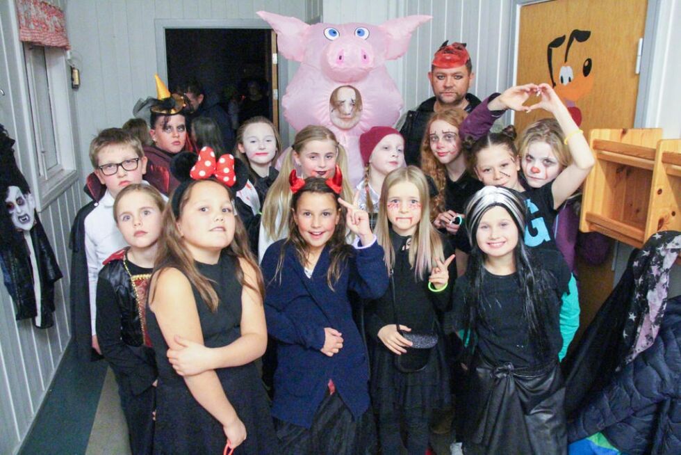 Halloween-partyet i Fikkan allbrukshus blir ikke gjennomført i år. Bildet er fra tidligere party.
 Foto: Arkivbilde