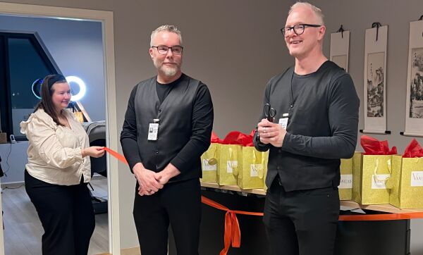 Endelig kunne Svein Morten klippe snora