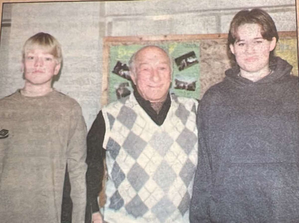 Skoleelever møtte tidsvitne