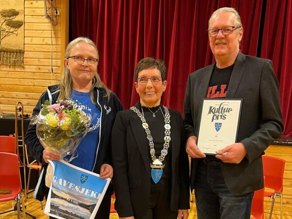 Kulturprisen gikk til Terje og Mona